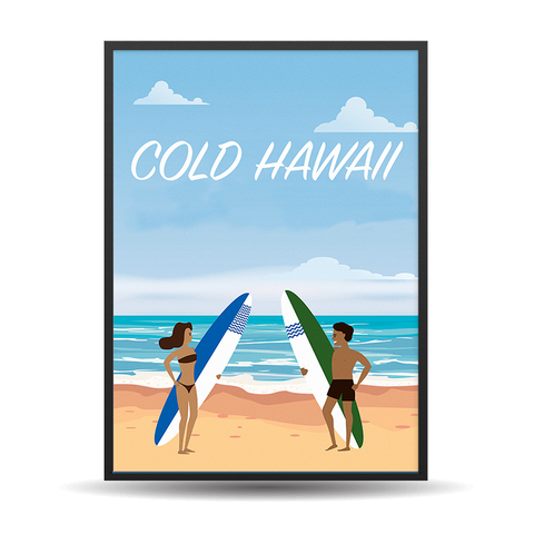 Cold Hawaii Surfers Blå