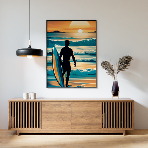 Sunset Surfer #1