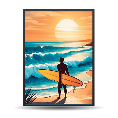 Sunset Surfer #2