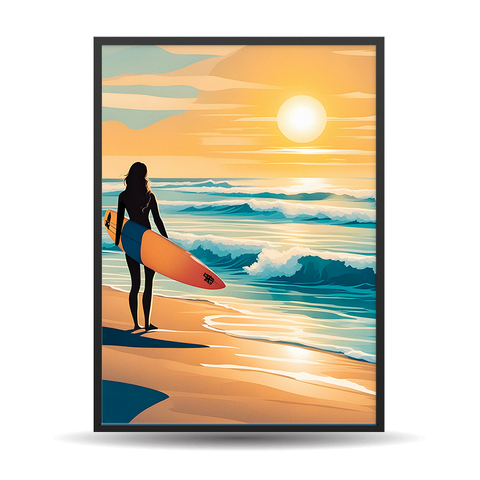 Sunset Surfer #3