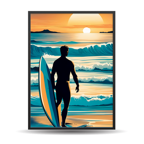Sunset Surfer #1