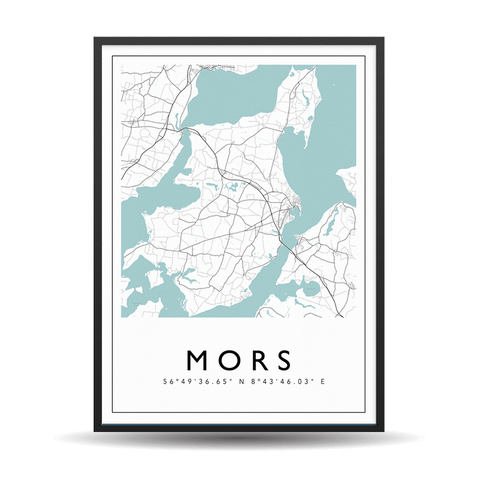 Mors - City Map Color