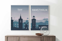 Hanstholm City Shapes