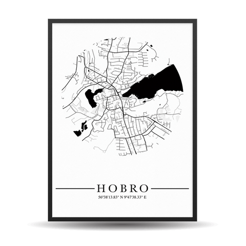 Hobro City Map