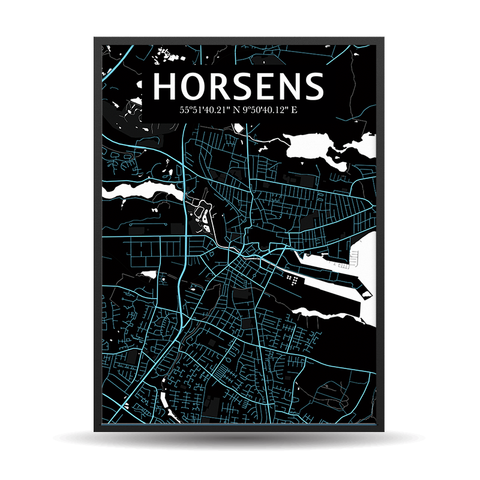 Horsens Lighting Map