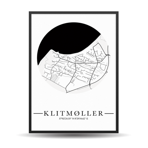 Klitmøller City Map