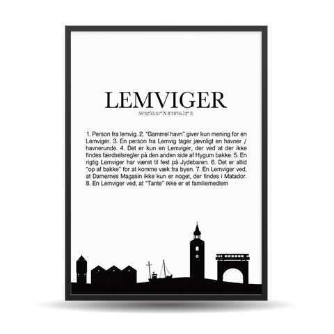 Lemviger Plakat m. Motiv