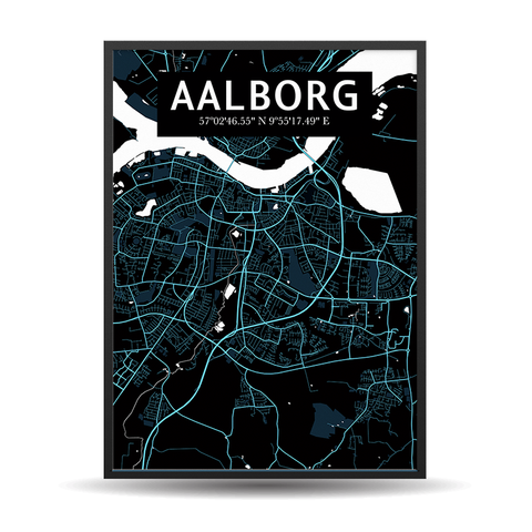 Aalborg Lighting Map