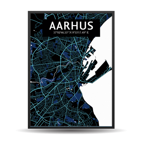 Aarhus Lighting Map