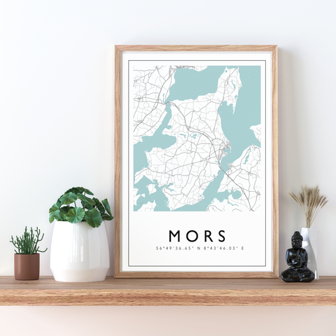 Mors - City Map Color
