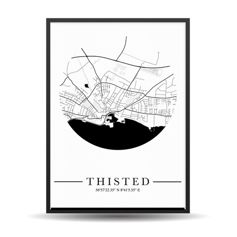 Thisted City Map