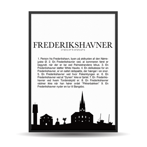 Frederikshavner Plakat m. Motiv