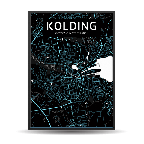 Kolding Lighting Map