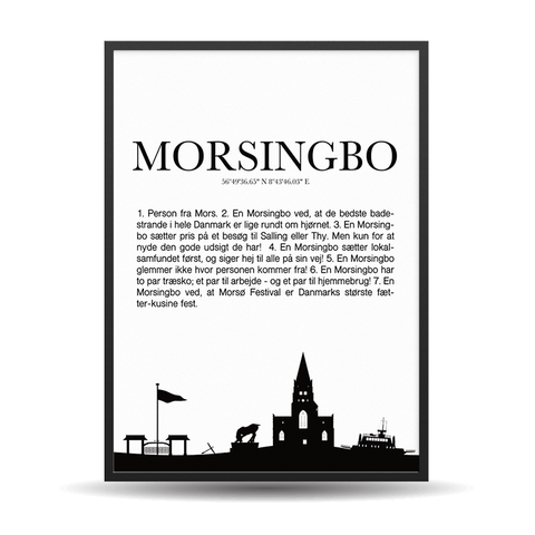 Morsingbo Plakat m. Motiv