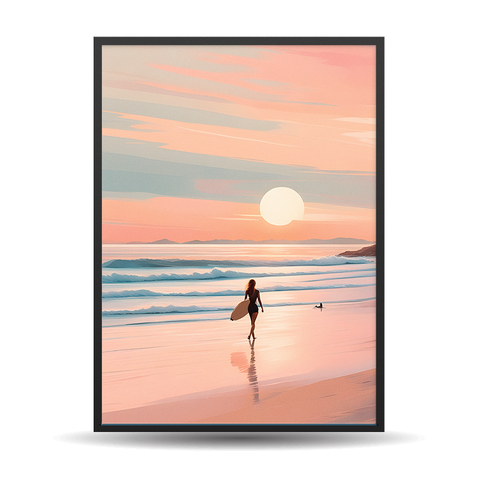 Sunset Surfer #5