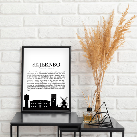 Skjernbo Plakat m. Motiv