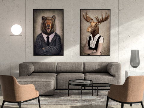 Human Animal - Bear