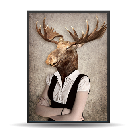 Human Animal - Moose