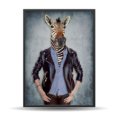 Human Animal - Zebra